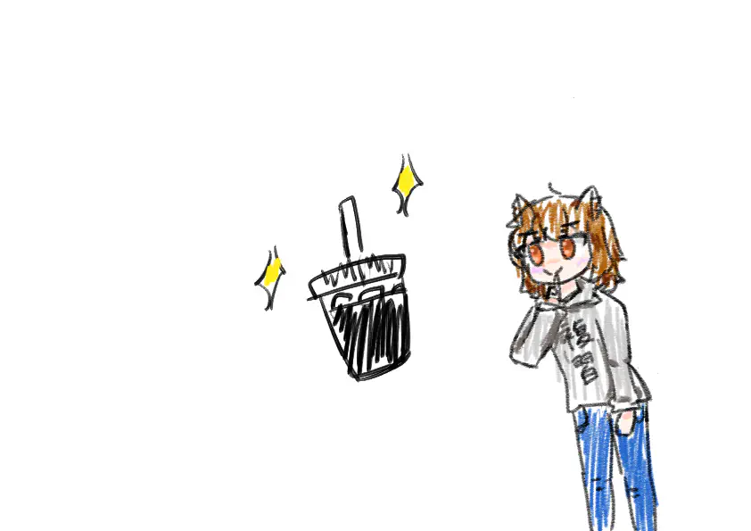 デッサン人形見ながら練習p3