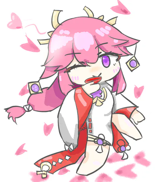 がっつりデフォルメ八重