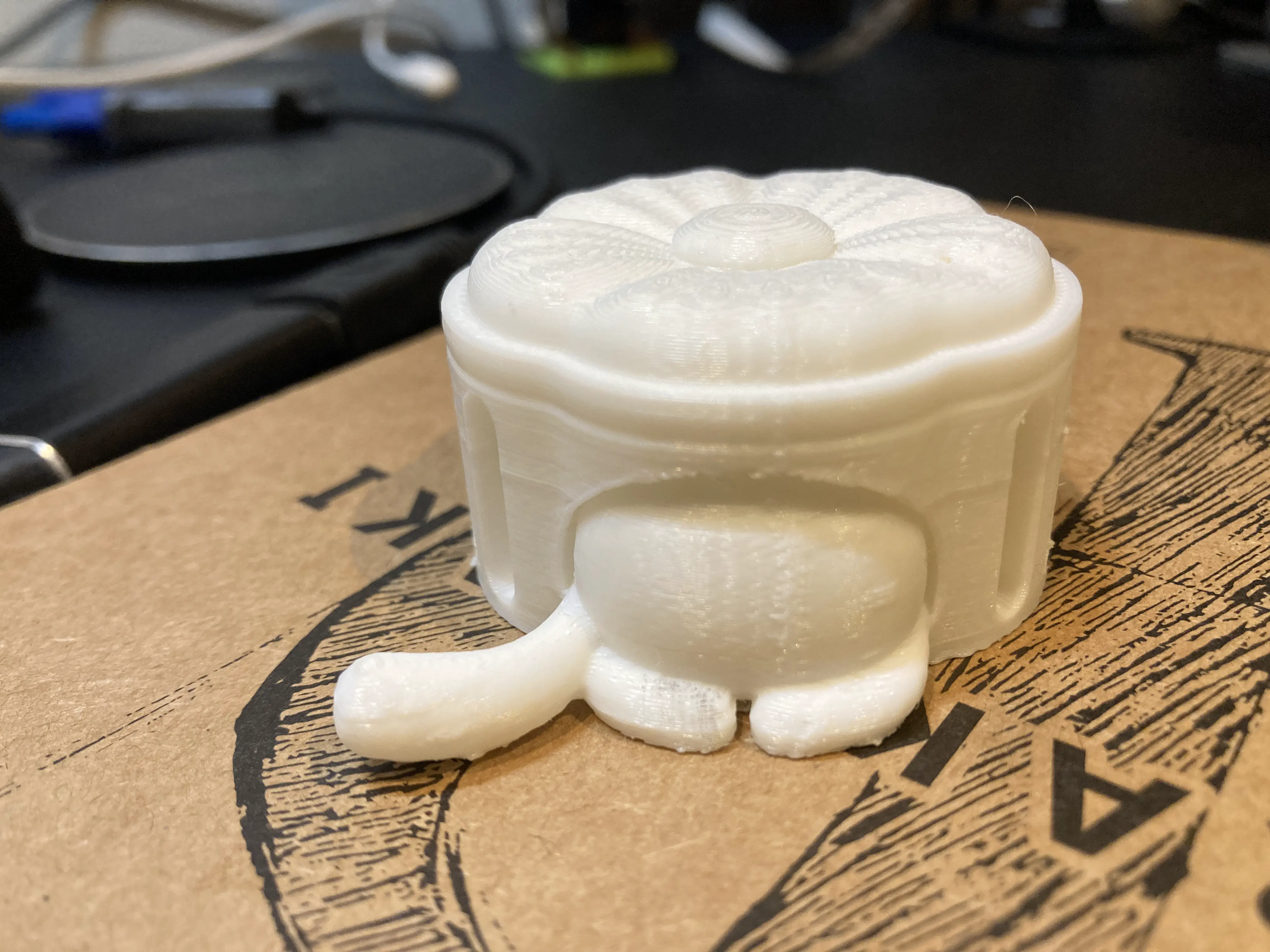 色塗り前の3Dプリント物4