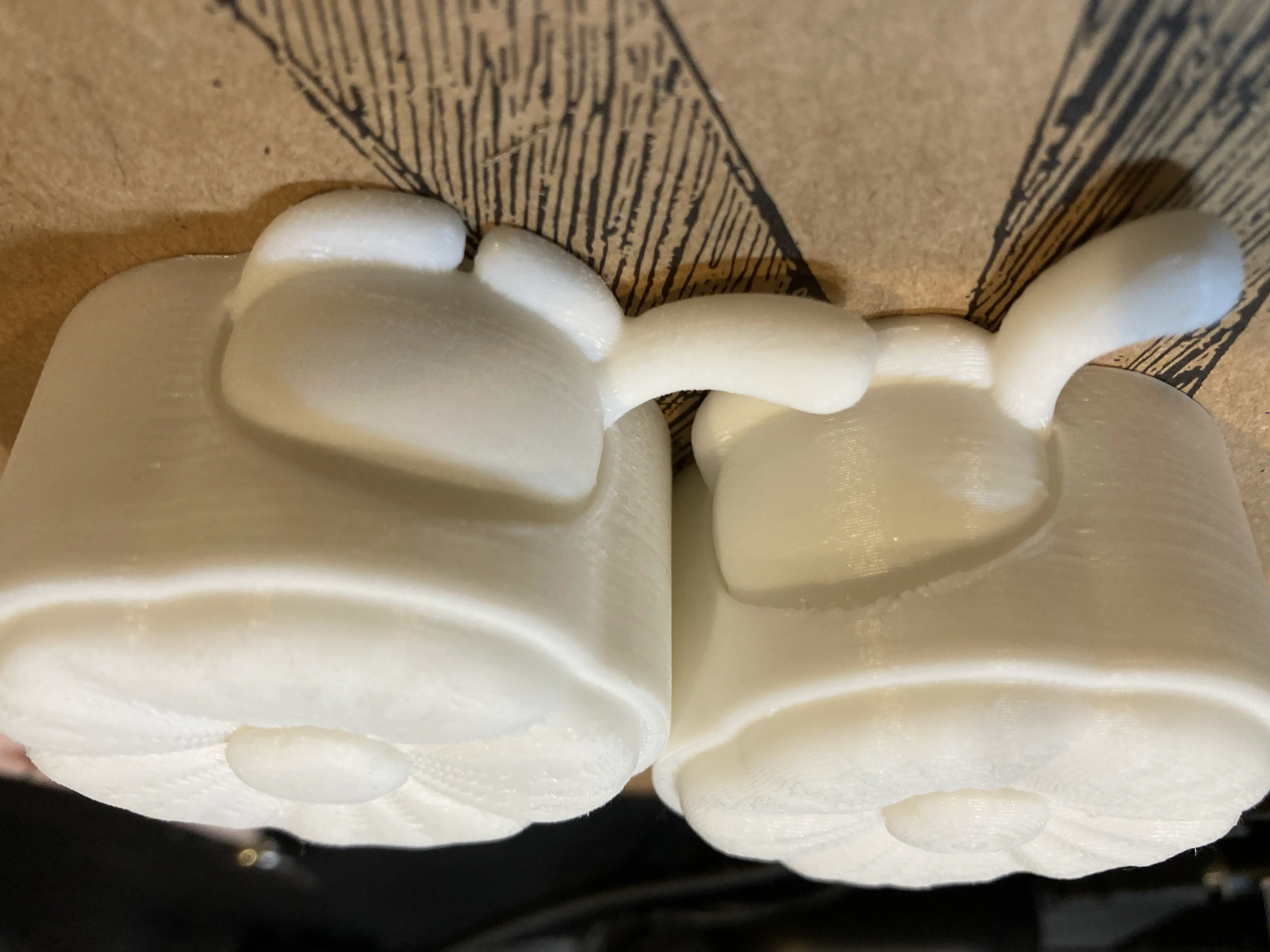 やすりがけ後の3Dプリント物2