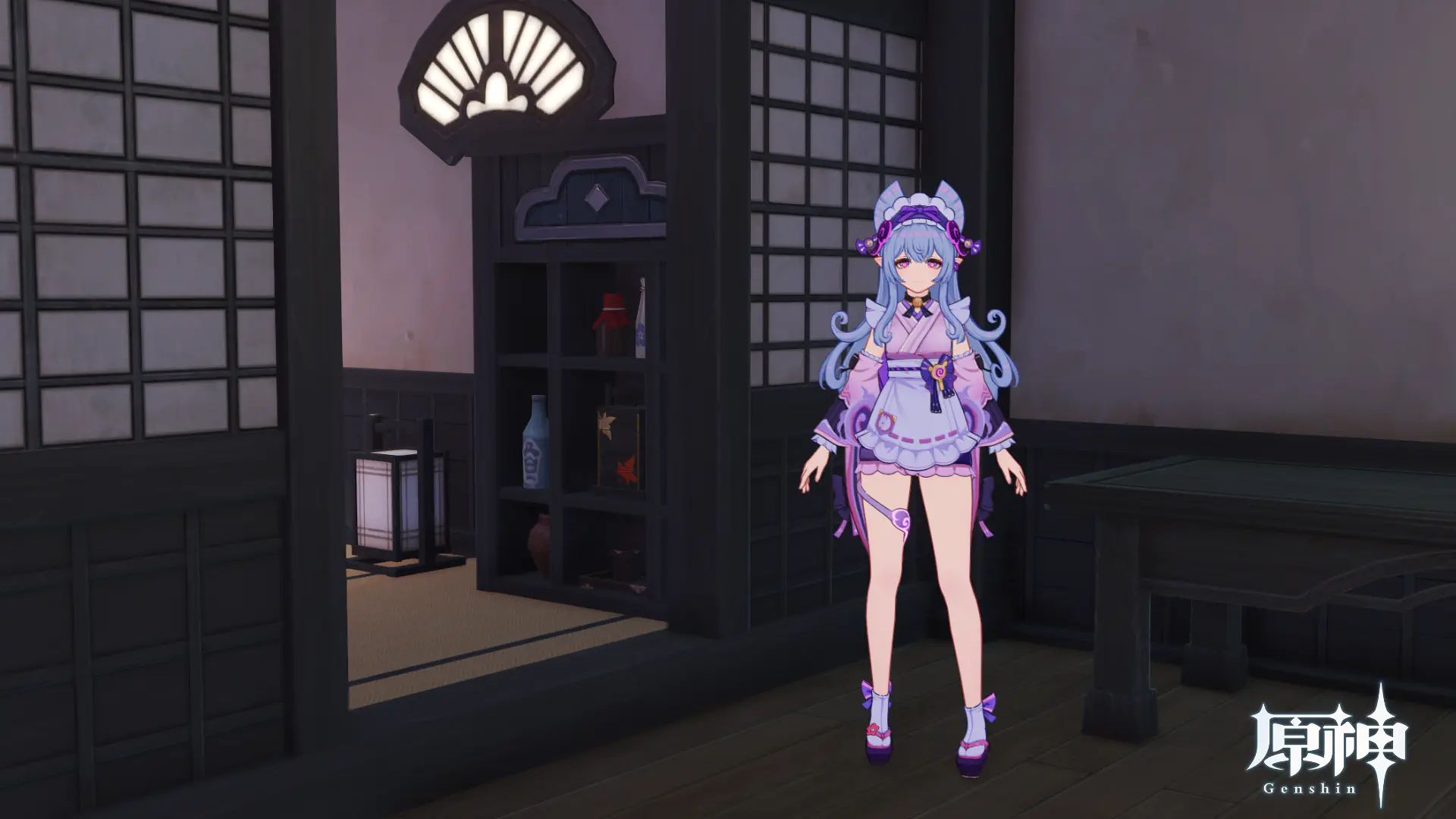 待っている夢見月瑞希さん