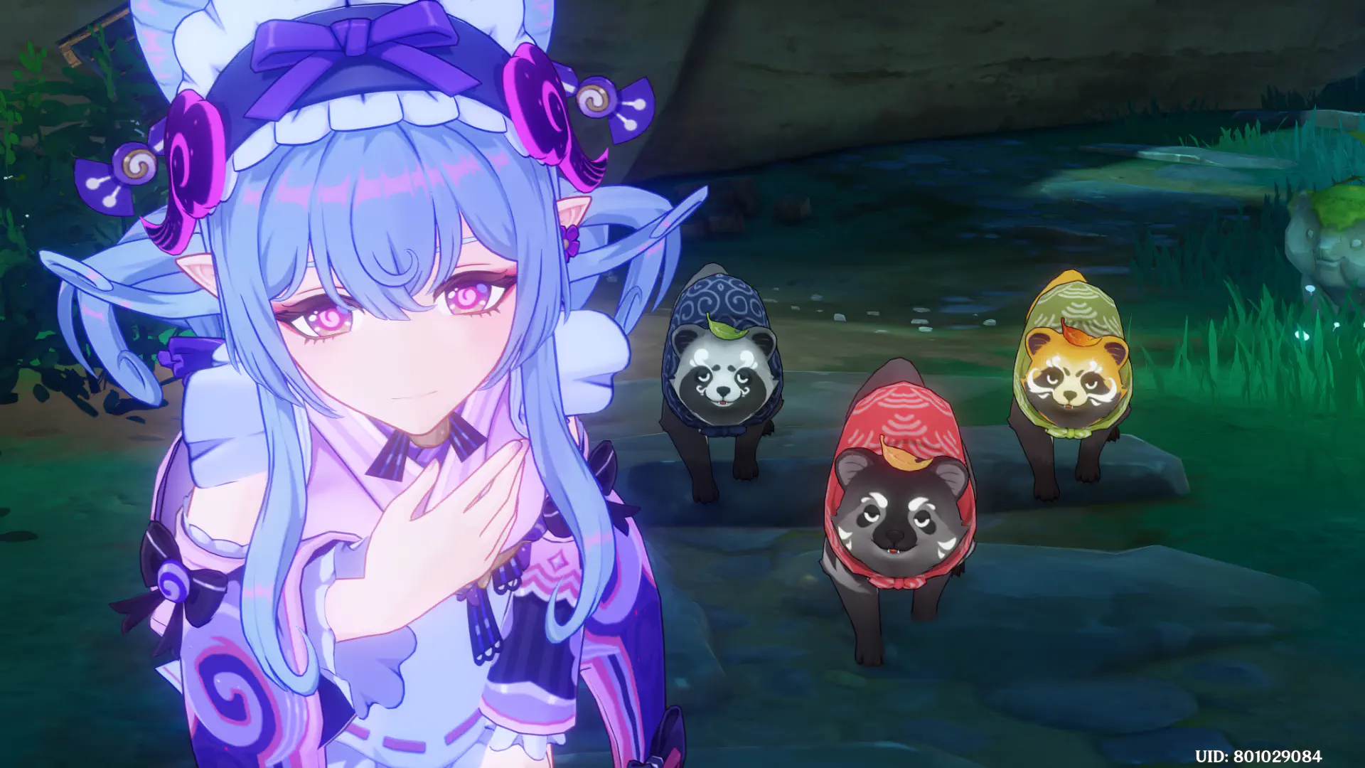 タヌキと瑞希！(かわいい)