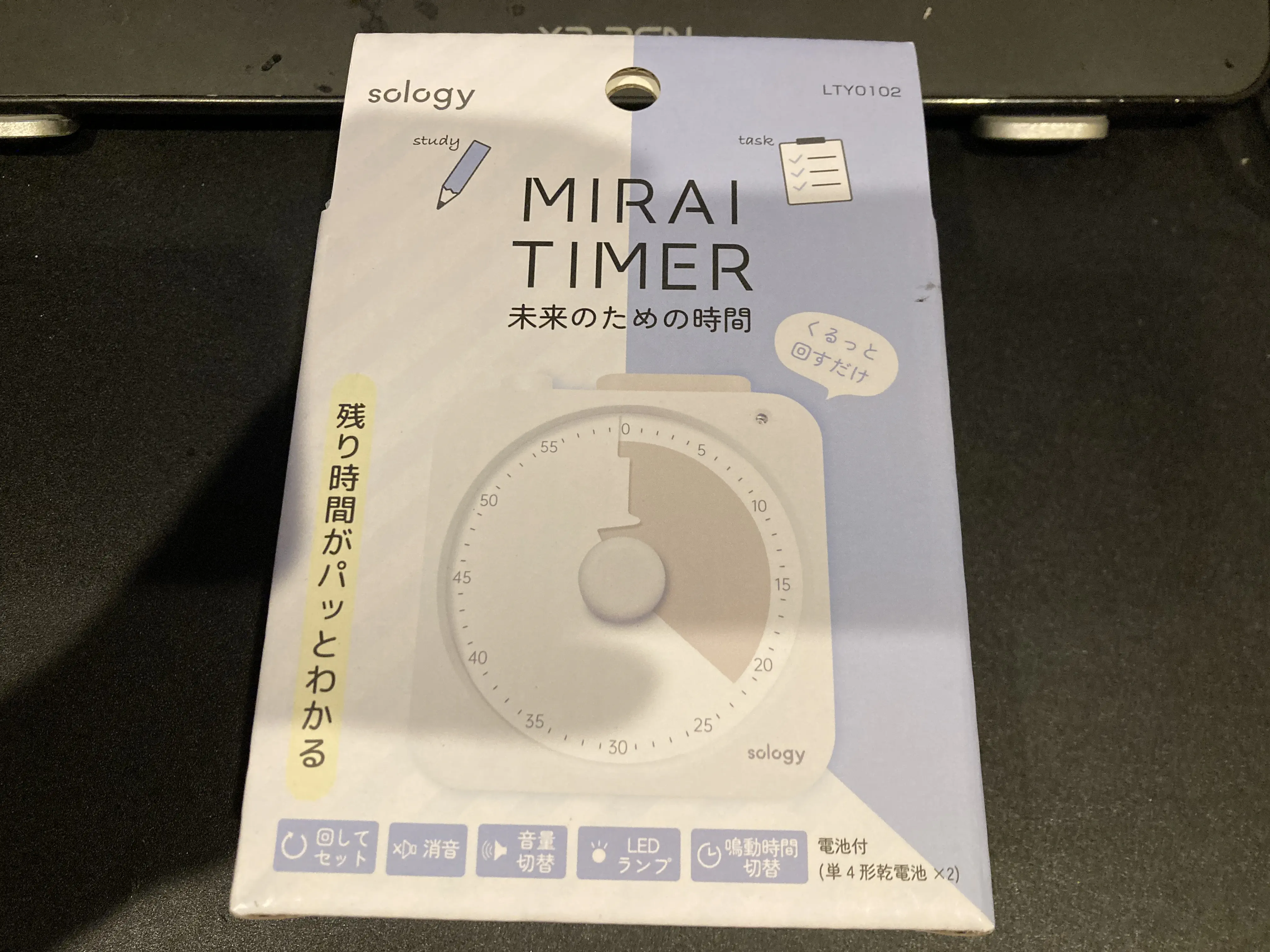 MIRAITIMERの箱