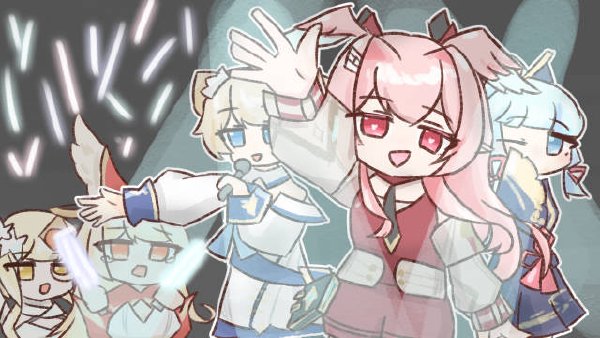 原神Luna Ⅵの妄想お絵描きしたよ～